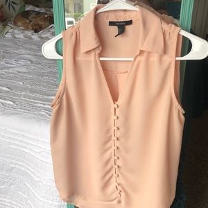 Button front blouse